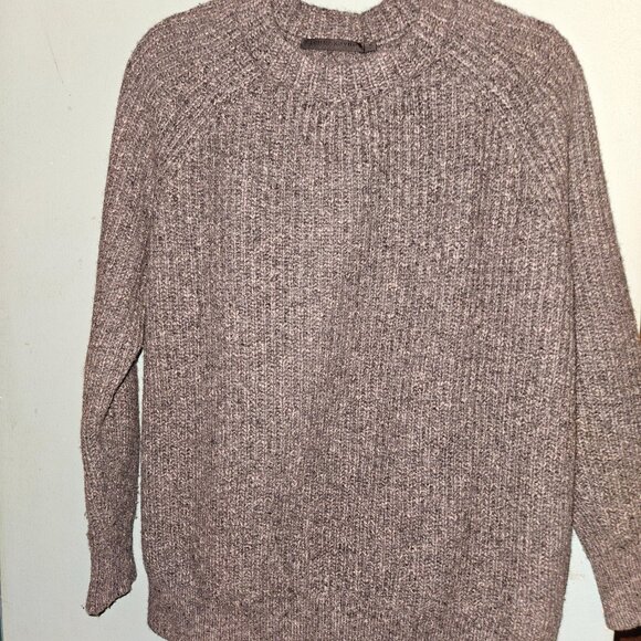 Jenni Kayne oversized cashmere fisherman crew neck pullover sweater - Picture 7 of 7